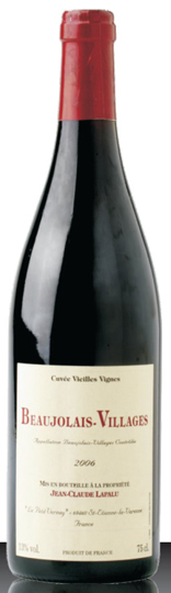 Red Wine 2006 Domaine Lapalu Beaujolais Villages, V.V. , AOC